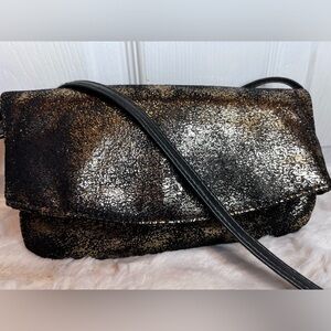 MAURA 3-in-1 CROSSBODY BAG GOLD/BLACK.